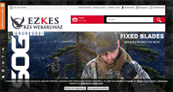 Desktop Screenshot of ezkes.hu
